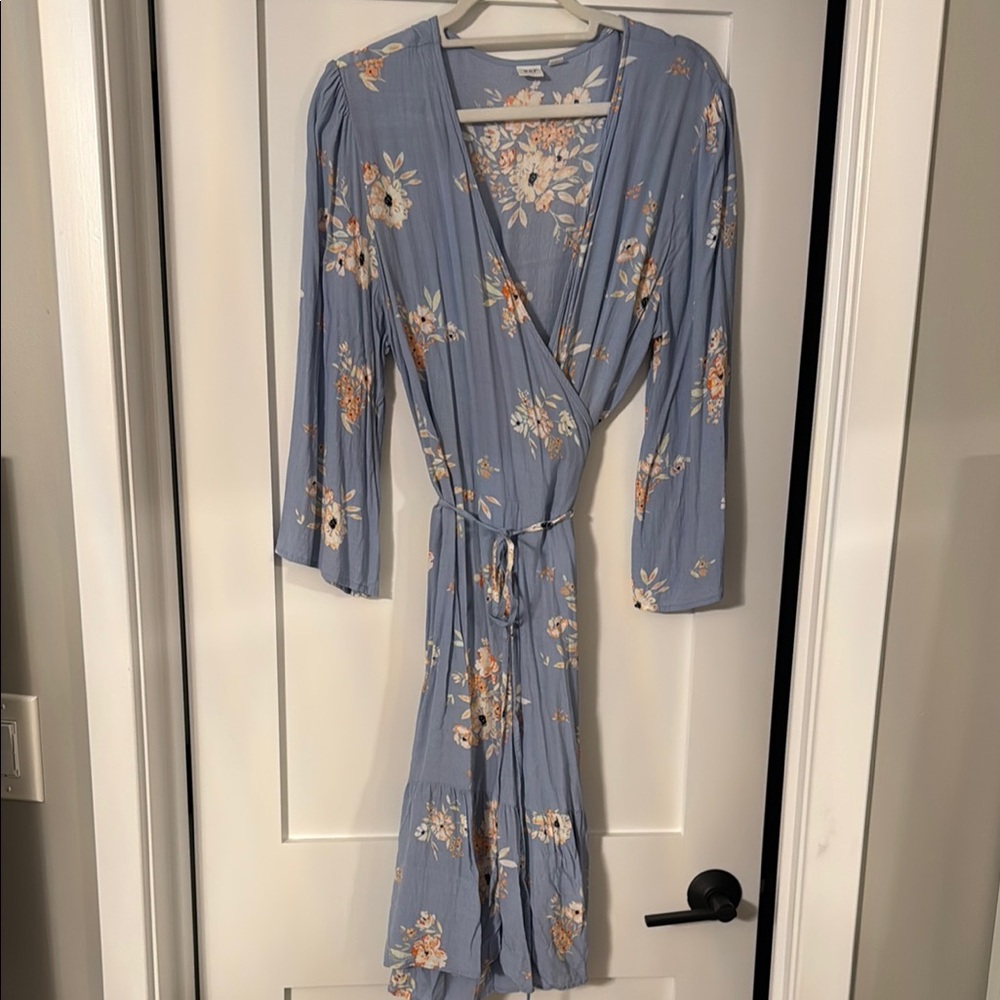 GAP Light Blue Floral Dress